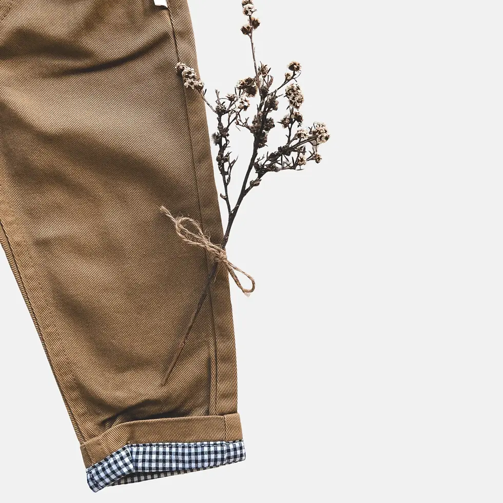 Thumbnail: Love Henry Baby Boys Chino Pant - Taupe
