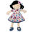 Thumbnail: Lilac Flower Kid Doll- Black Hair