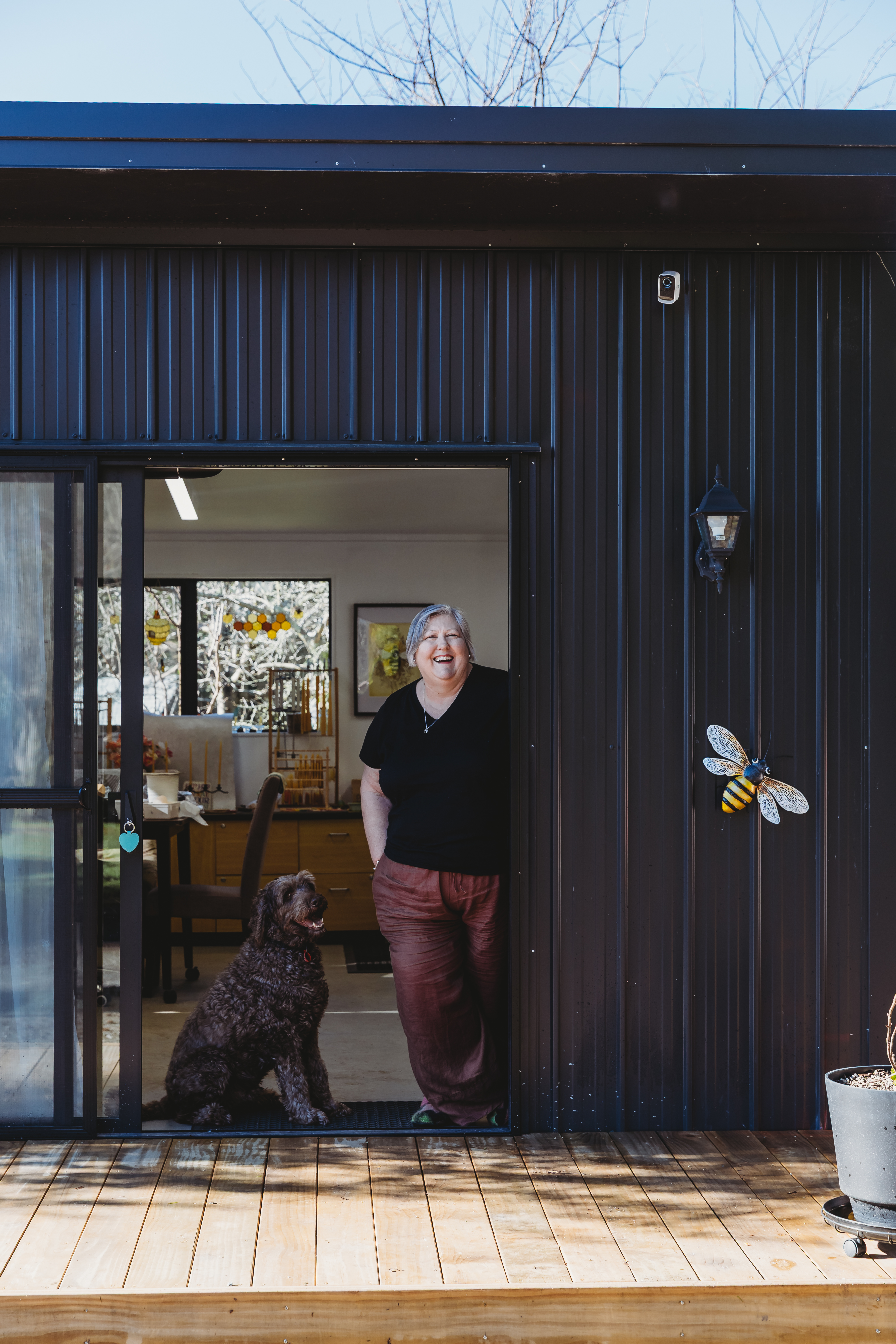 portrait Angie, the creative hive founder