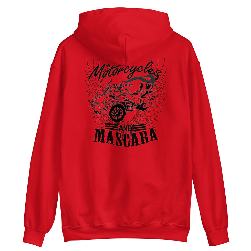 Thumbnail: SPYDER "Motorcycles and Mascara" Unisex Hoodie