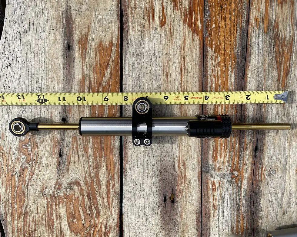 Thumbnail: RykerMod Steering Stabilizer / Damper Bracket Kit with JFG Racing Stabilizer