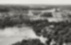 Black and white overview of Stockholm.