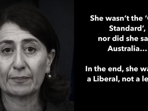 GLADYS FORCED TO TAKE A BOW