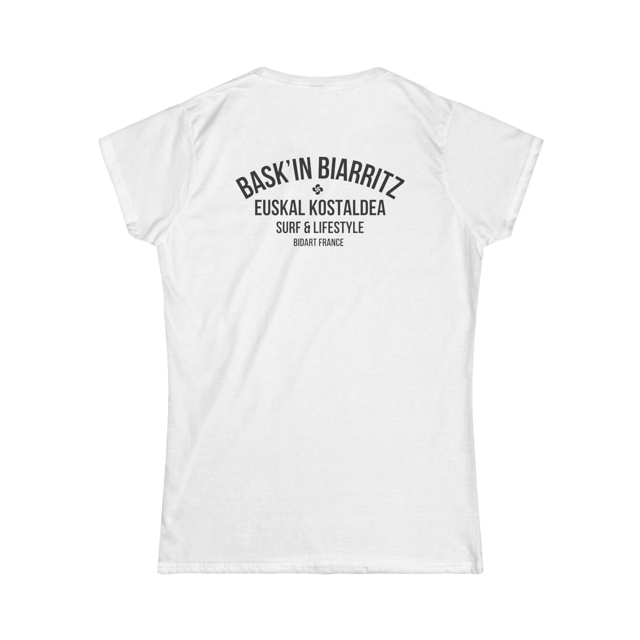 EUSKAL KOSTALDEA - TEE-SHIRT MANCHES COURTES FEMMES PERSONNALISABLE