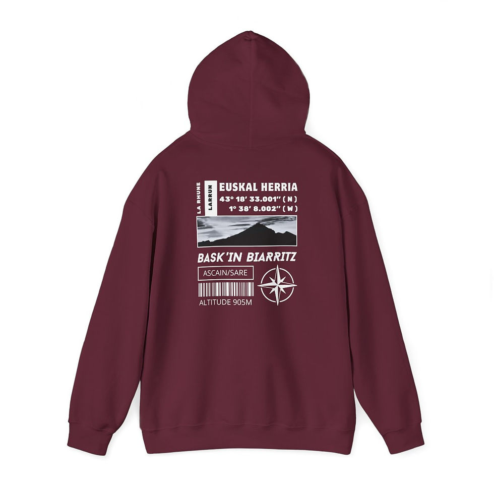 Miniature : LA RHUNE : SWEAT À CAPUCHE MIXTE 