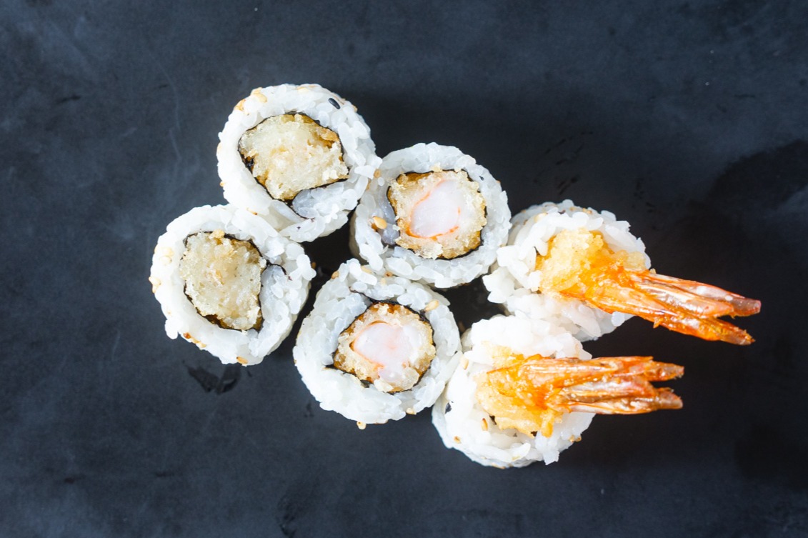 Arranged Food and Objects