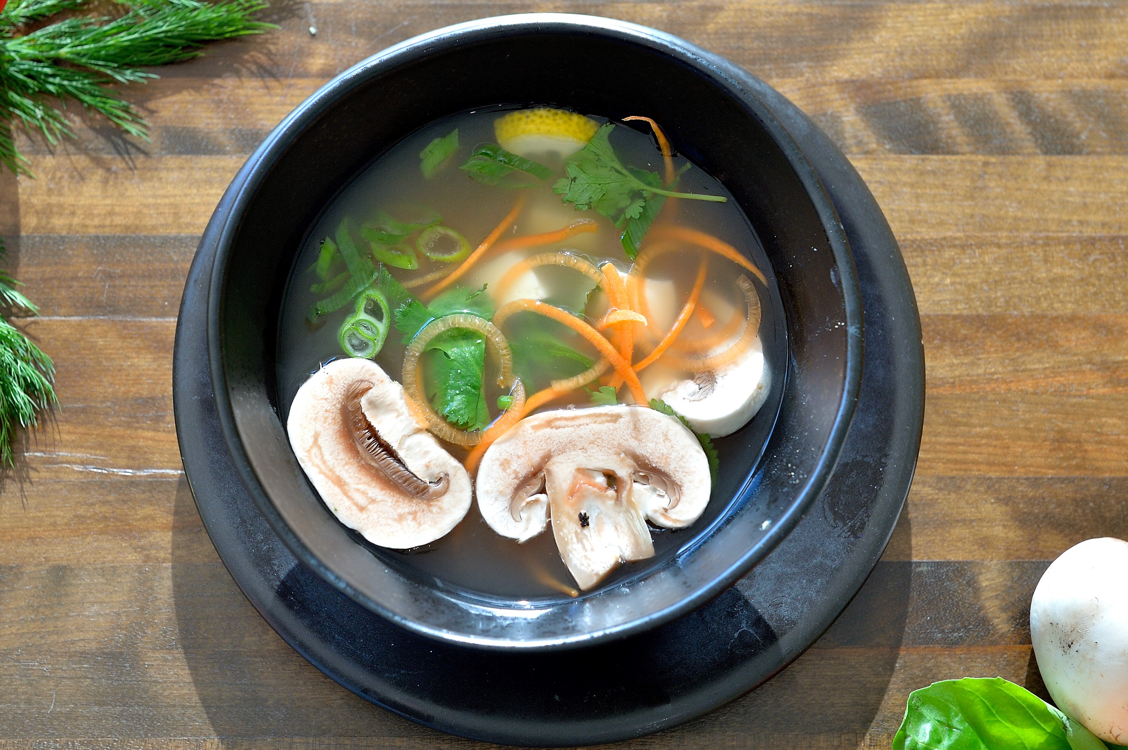 Arranged Food and Objects