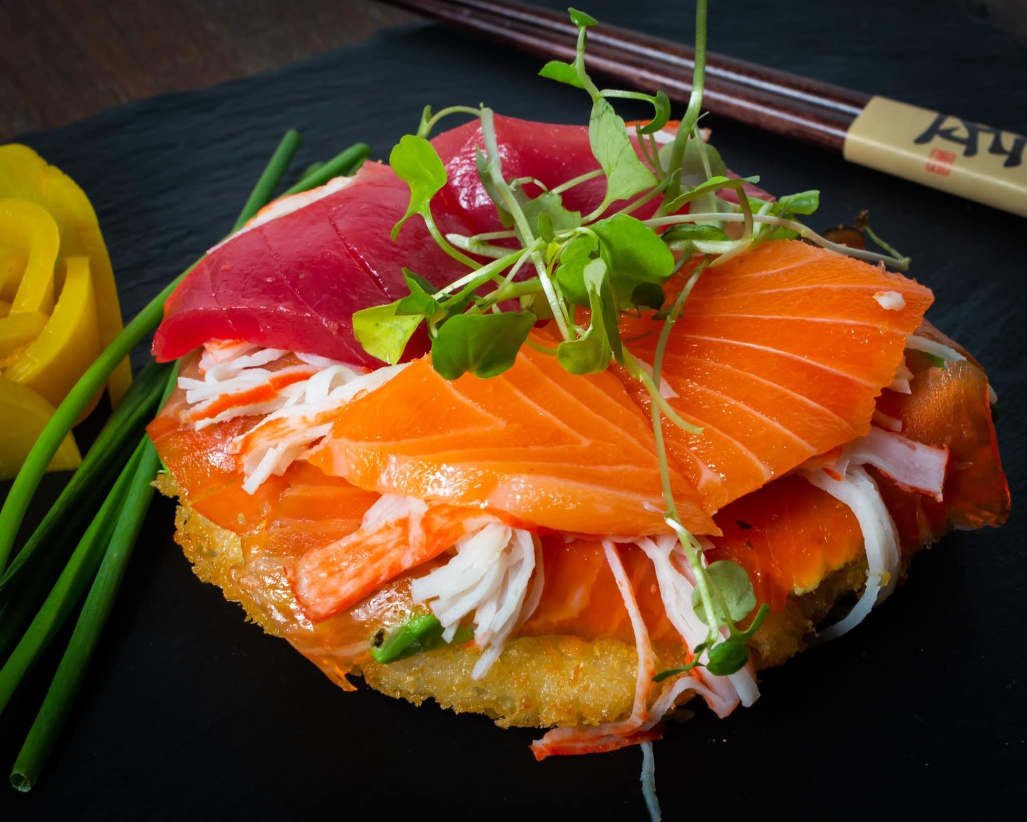 Arranged Food and Objects