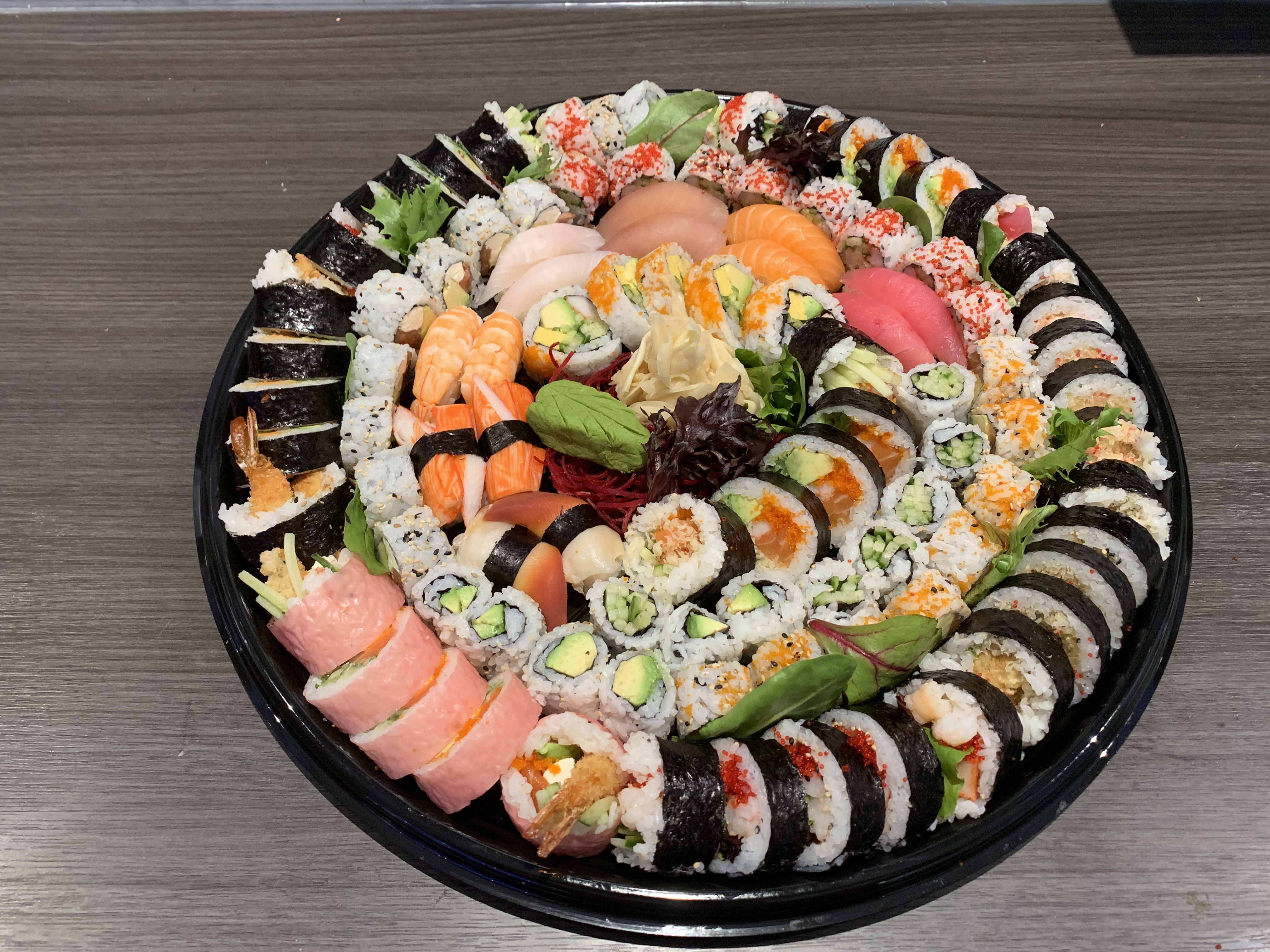 Arranged Food and Objects