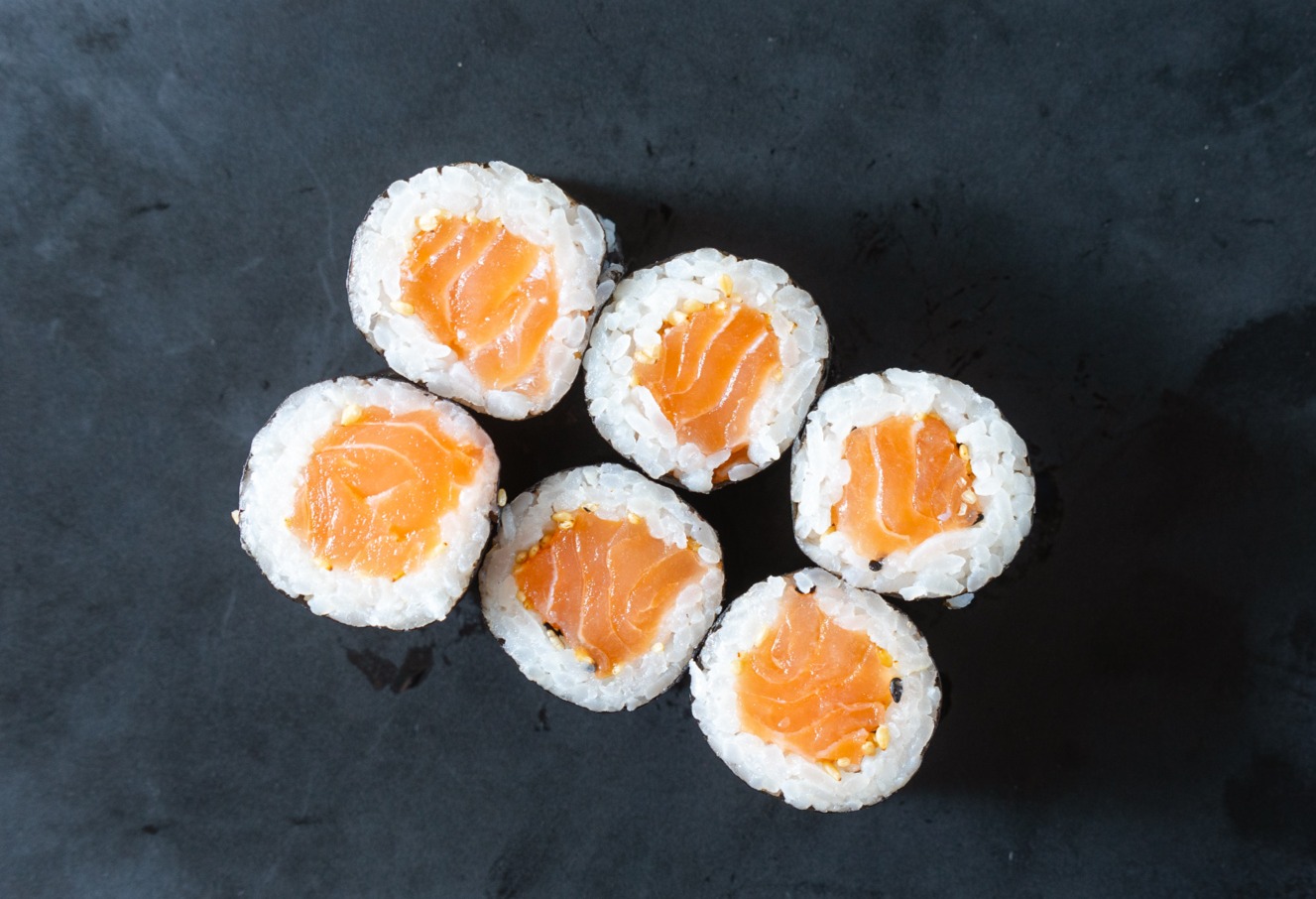 Arranged Food and Objects