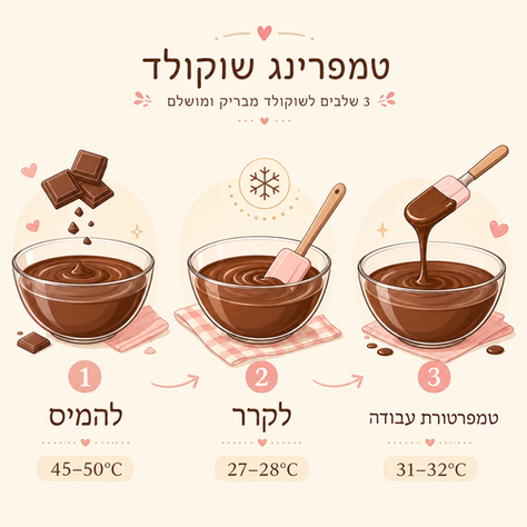 טמפרור שוקולד