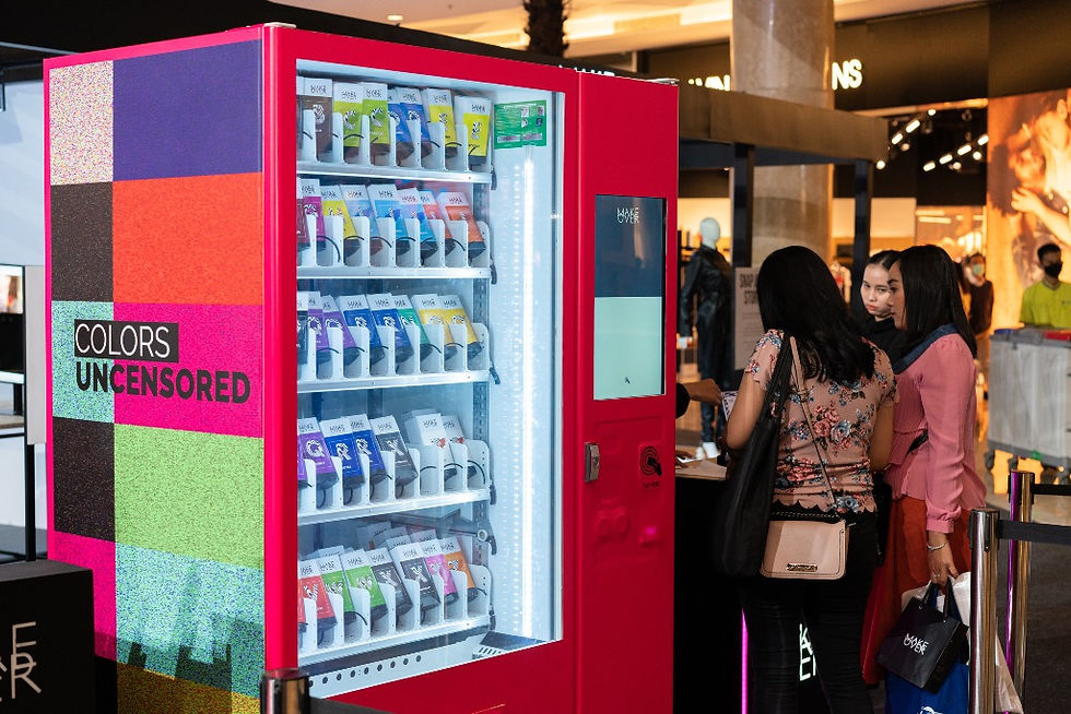 vending machine makeover campaign