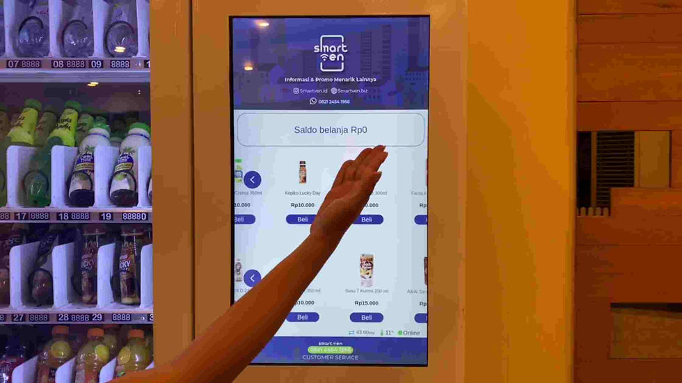 Saldo belanja akan menunjukkan Rp. 0