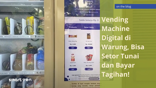 Vending Machine Digital di Warung, bayar tagihan jadi mudah!