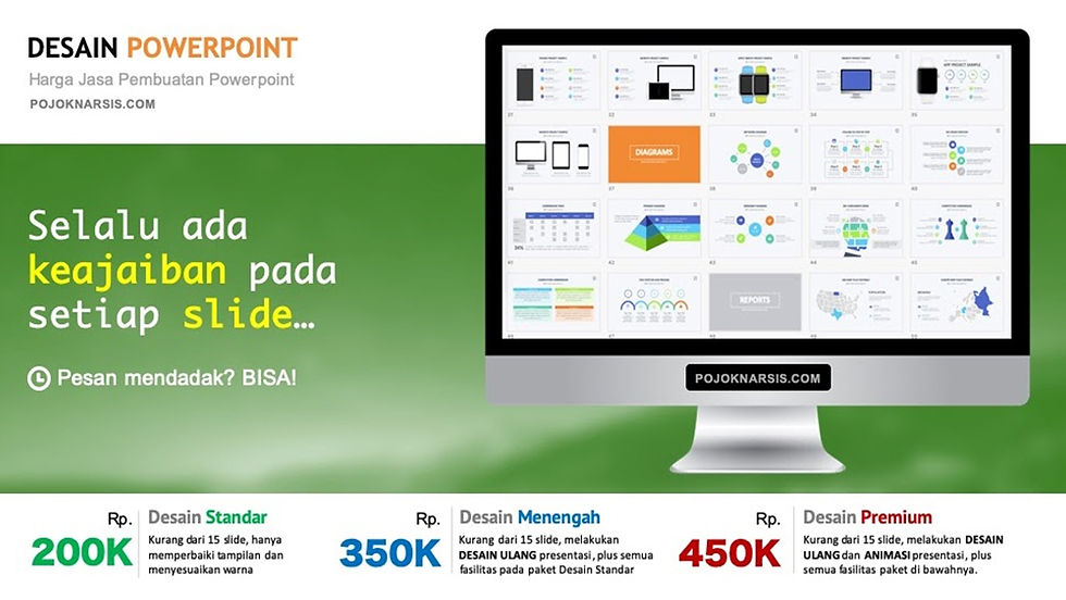 jasa membuat presentasi