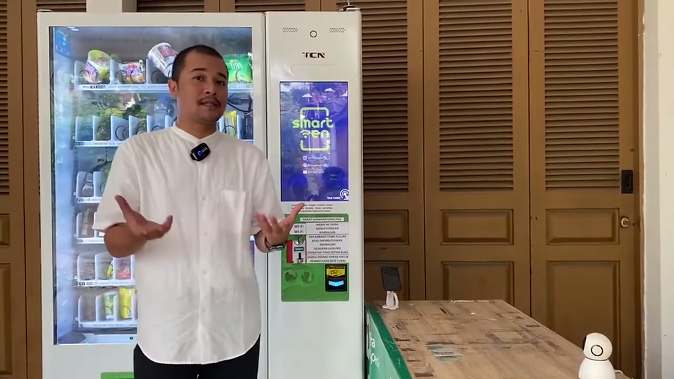 vending machine, salah satu contoh usaha modal kecil untung besar