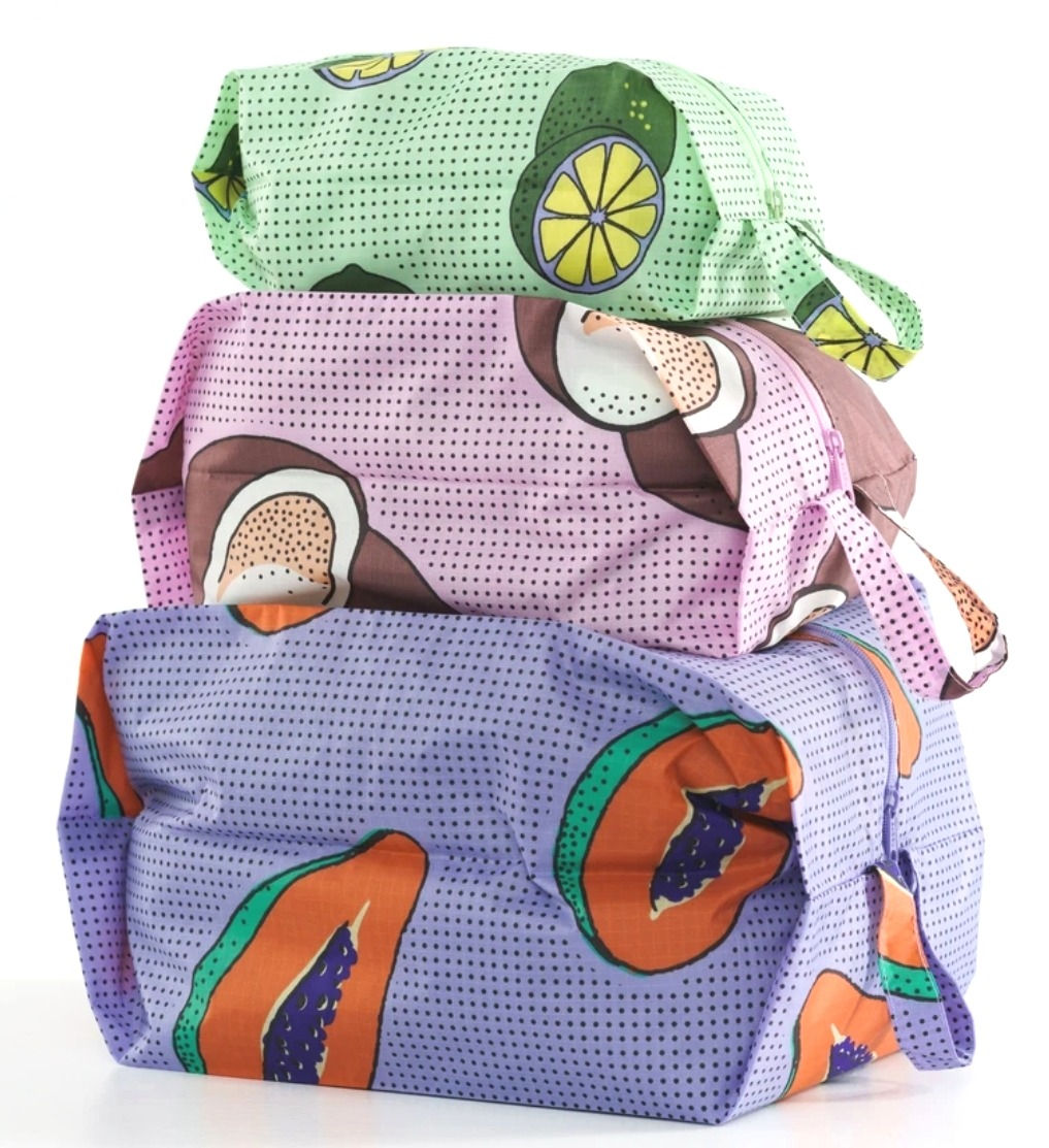 Tropical Fruits 3D Zip Set