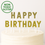Thumbnail: Happy Birthday Candles Set - Cake Topper - 13 pieces - Gold Glitter