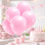 Thumbnail: eco friendly pastel pink natural latex balloons