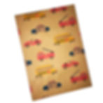 Eco friendly and environmentally friendly recyclable car wrapping paper