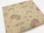 girls eco wrapping paper. recyclable wrapping paper. kids gift wrap