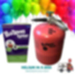 Effortlessly inflate latex & foil balloons with our helium canister for balloons. Perfect for parties.