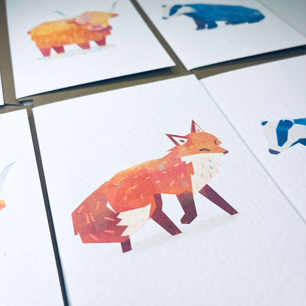 Thumbnail: Highland · x6  Greeting Cards & Notecard Multi Packs with Envelopes  · A6