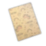 girls eco wrapping paper. recyclable wrapping paper. kids gift wrap