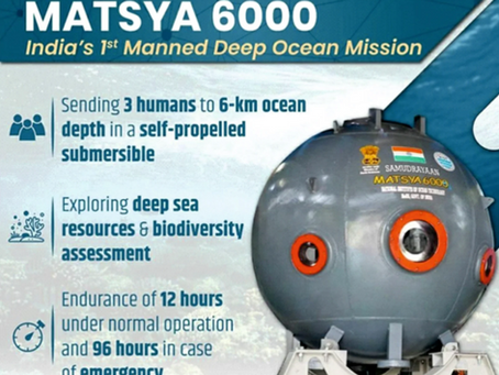 India’s Deep-Sea Exploration: reaching 6,000m deep in Atlantic