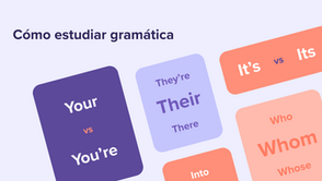 Cómo estudiar gramática