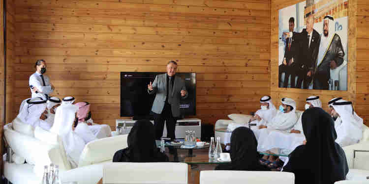 Phái đoàn ITC trong buổi giới thiệu công nghệ uSky tại uHouse