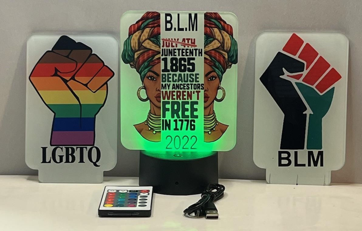 Social Justice Night Light Package