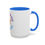 Thumbnail: Inspirational Colorful Mug - 'Tiny Voices, Big Magic' - 11oz & 15oz