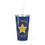 Thumbnail: Tiny Words Big Magic Plastic Tumbler with Straw - For Kids, SLPs and Teachers