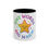Thumbnail: Inspirational Colorful Mug - 'Tiny Voices, Big Magic' - 11oz & 15oz