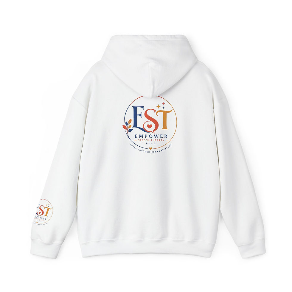 Thumbnail: Empower speech therapy— Floral speech therapy Pullover