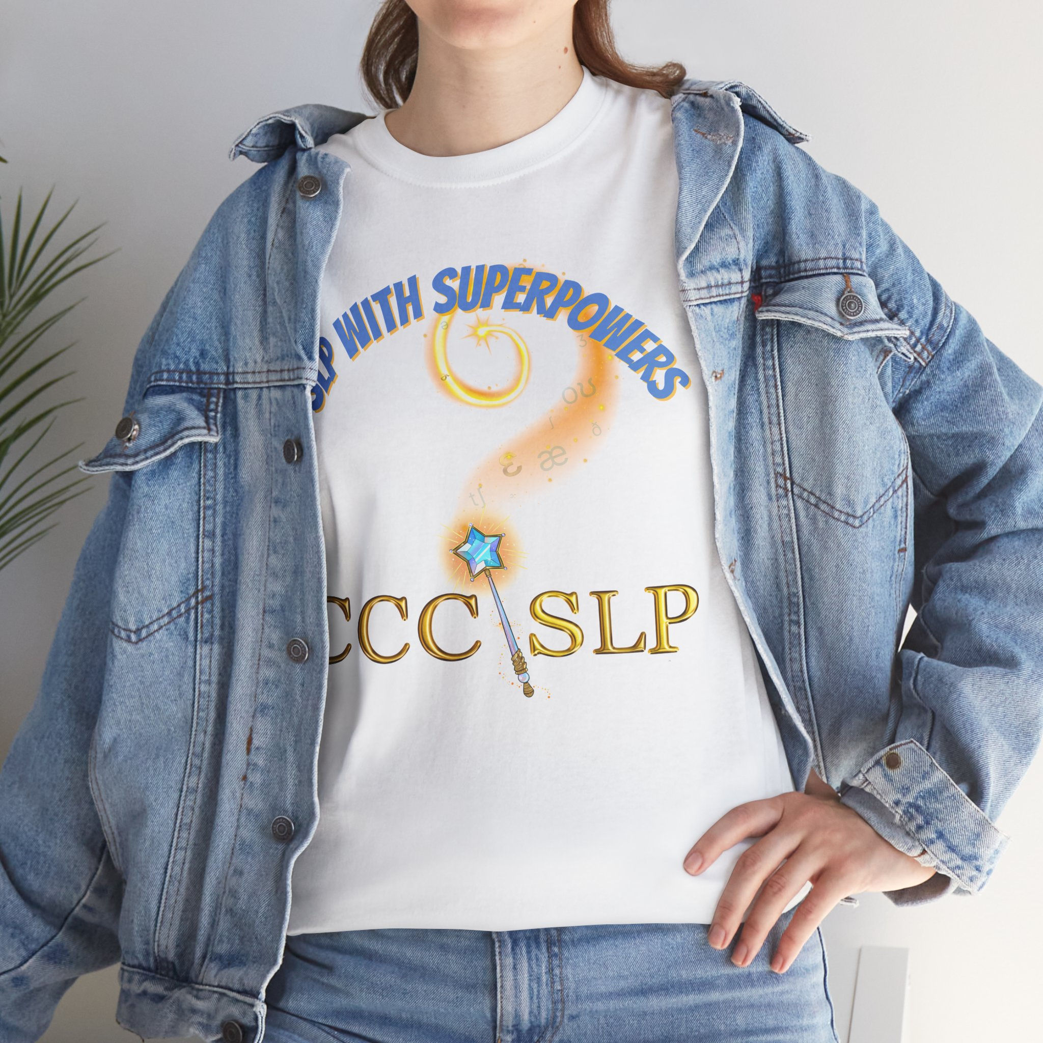 SLP with Superpowers Tee | CCC-SLP Confidence & Comfort in Every Stitch