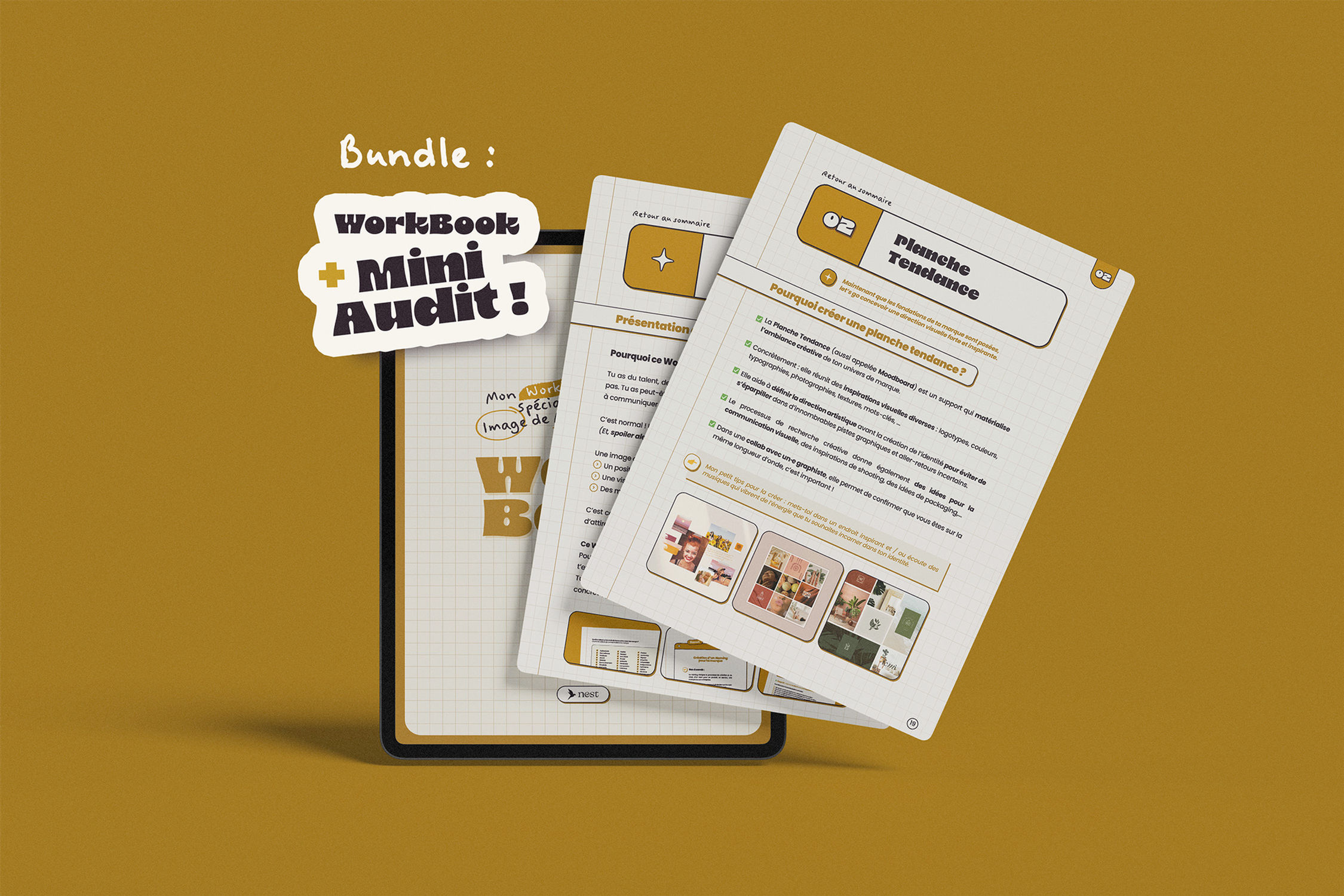 WorkBook + Mini Audit Image de Marque ⚡