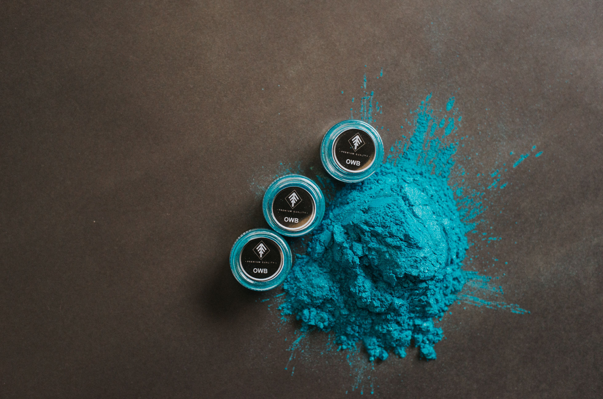 KIT 10 Pigmentos en polvo brillantes