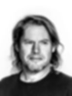 Black and white professional portrait photography of a man