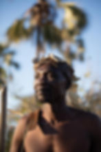 Portrait of a man in traditional headwear by a commercial photographer in Cape Town