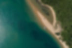 Aerial view of Cape Town beach by a commercial photographer