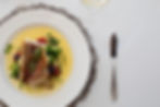 Professional food photography Cape Town of gourmet seared fish.