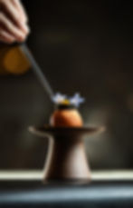 Gourmet appetizer with food photography cape town style.
