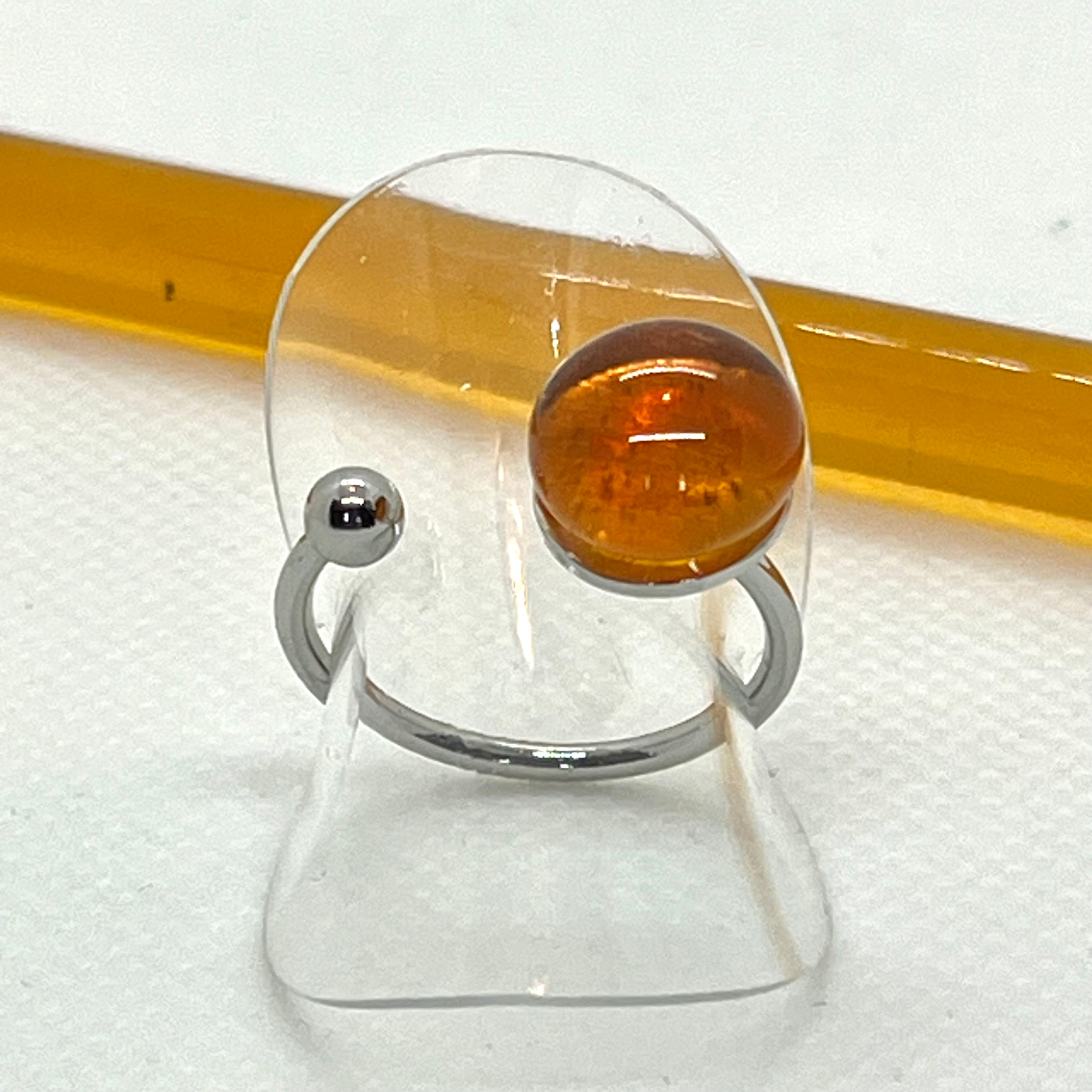 BAGUE DROP AMBRE