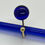 Miniature : BAGUE DROP BLEU MARIN