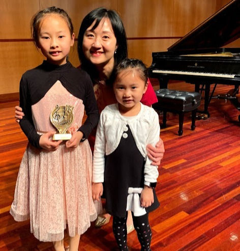 Mya's first piano recital 2019