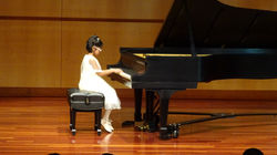 Emma's first piano recital 2019