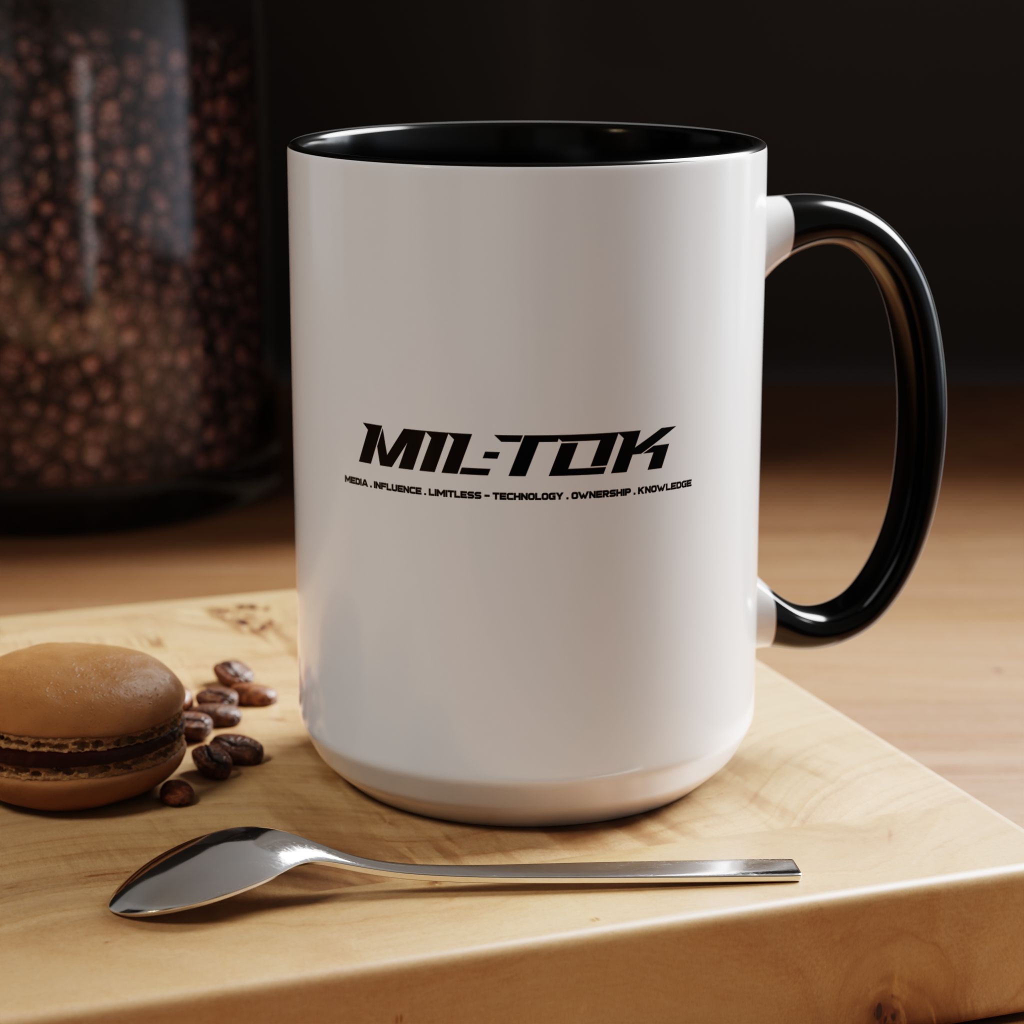 Mil-Tok Brand "Company Name" (11/15oz) Coffee Mug
