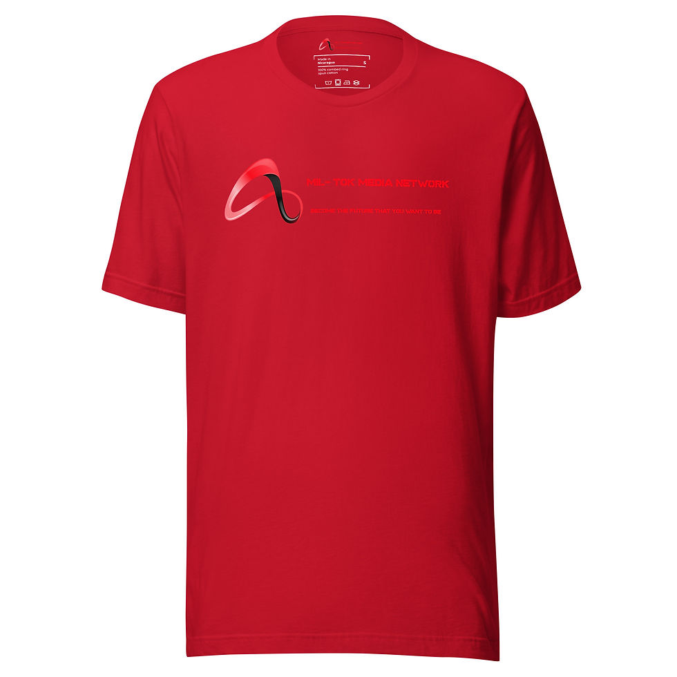 Thumbnail: Mil-Tok Infinity X (Shadow Red) Ladies T-shirt